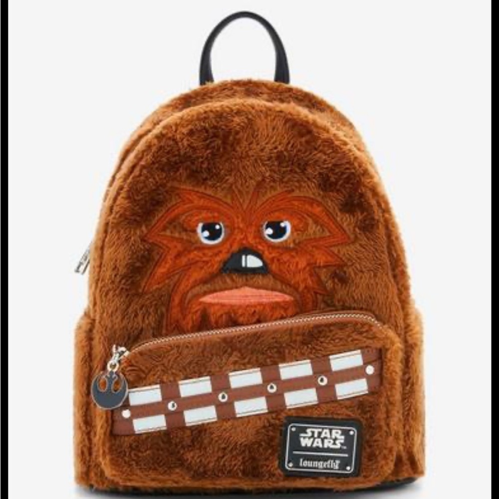 Loungefly Star Wars Chewbacca Figural Mini Backpack NWT​